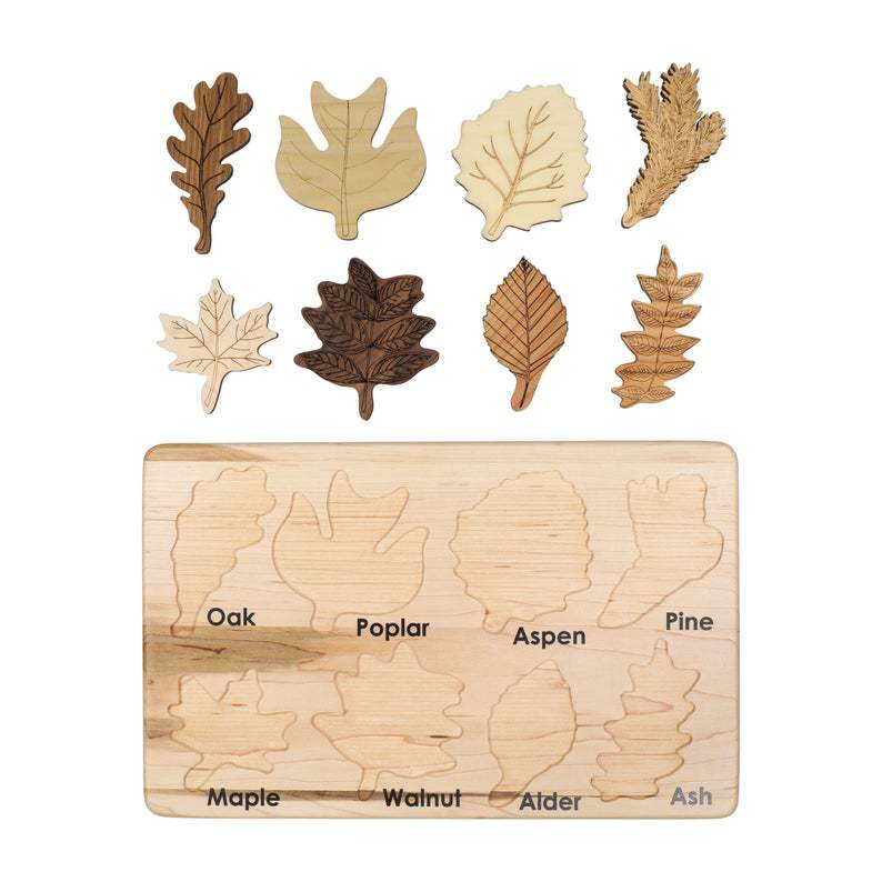 Leaves Montessori Puzzle Stem Toy - [[{"value":"{{ Babyvera Babyvera  }}"}]]