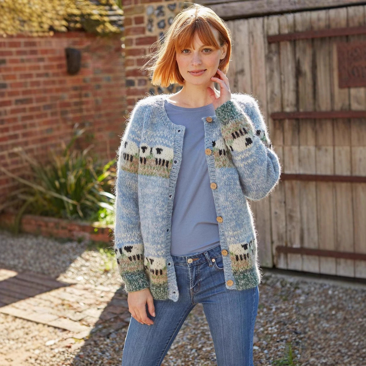 Womens Stylish And Fresh Knit Jacket - [[{"value":"{{ Babyvera Babyvera  }}"}]]