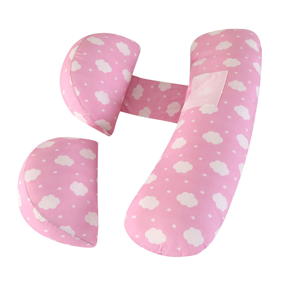 Maternity Pillow Waist Support Pillow Multi-functional U-shape Pillow Pregnancy Belly Support Pillow Nursing Cushion - [[{"value":"{{ Babyvera Babyvera  }}"}]]