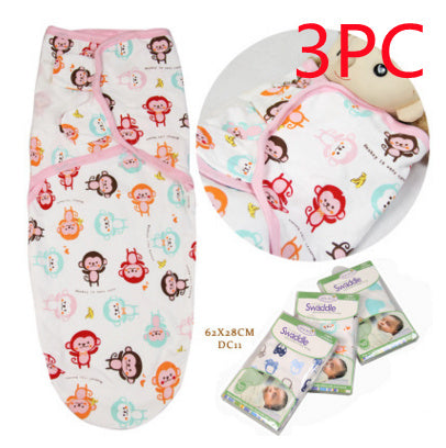 Cotton baby baby wrapped towel, cartoon baby sleeping bag, anti startled baby and baby products - [[{"value":"{{ Babyvera Babyvera  }}"}]]