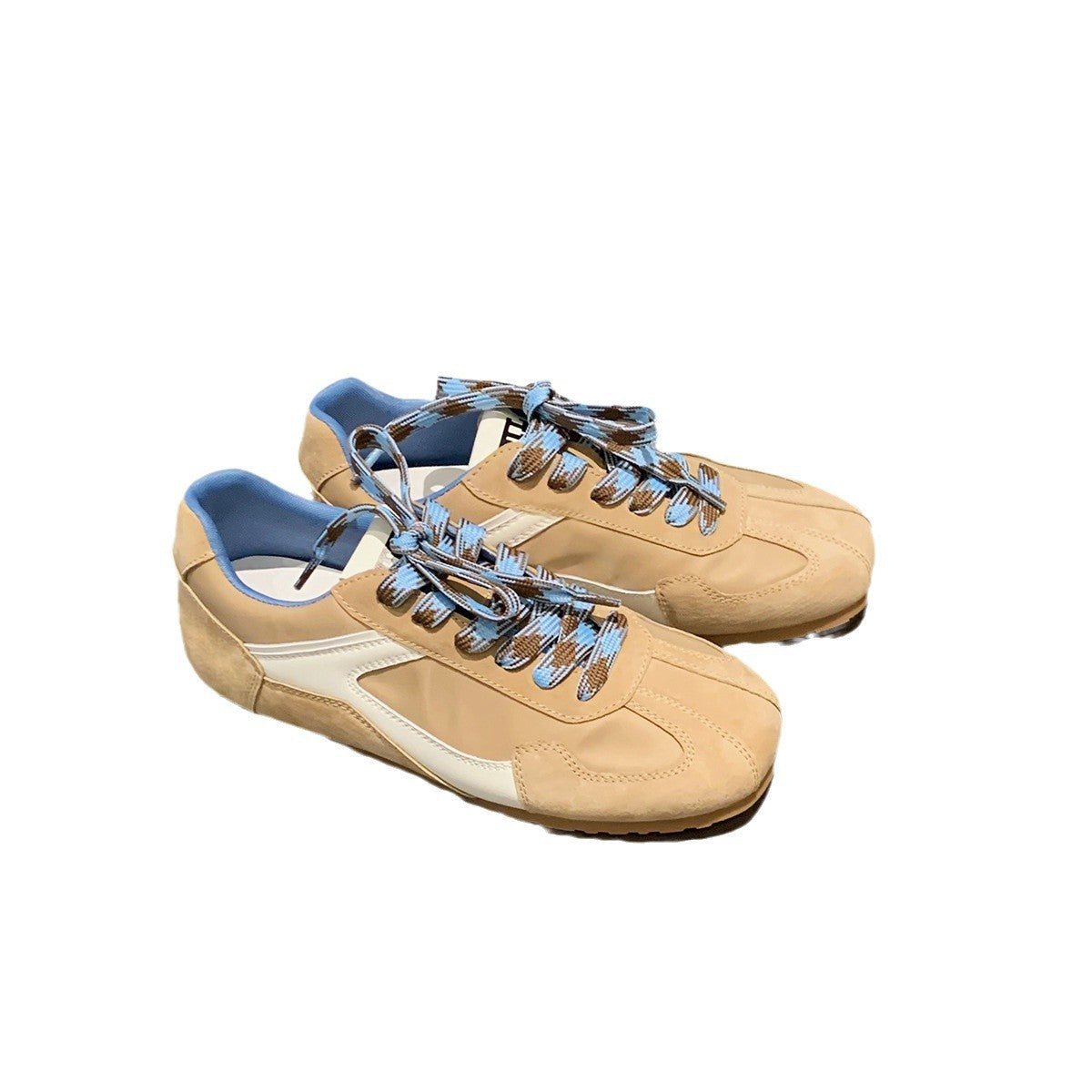 Genuine Leather Trend All - match Retro Casual Women's Shoes - Babyvera