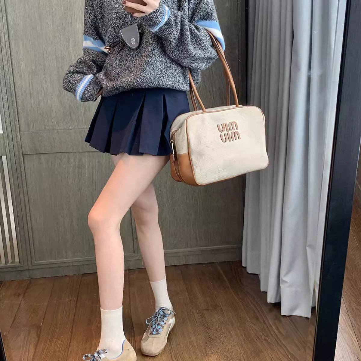 Genuine Leather Trend All - match Retro Casual Women's Shoes - Babyvera