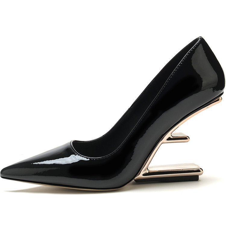 Ladies' Shallow Pointed Toe Stylish High Heels - Babyvera