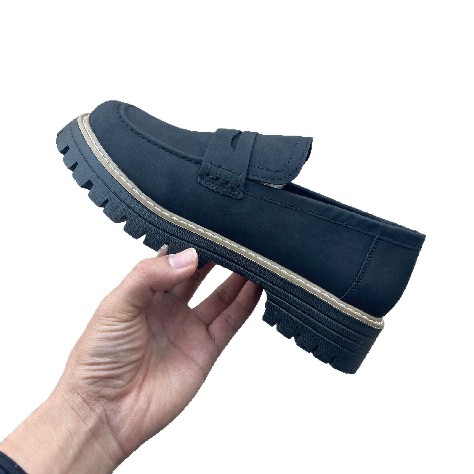 Leather Plus Size Casual Women's Shoes - Babyvera