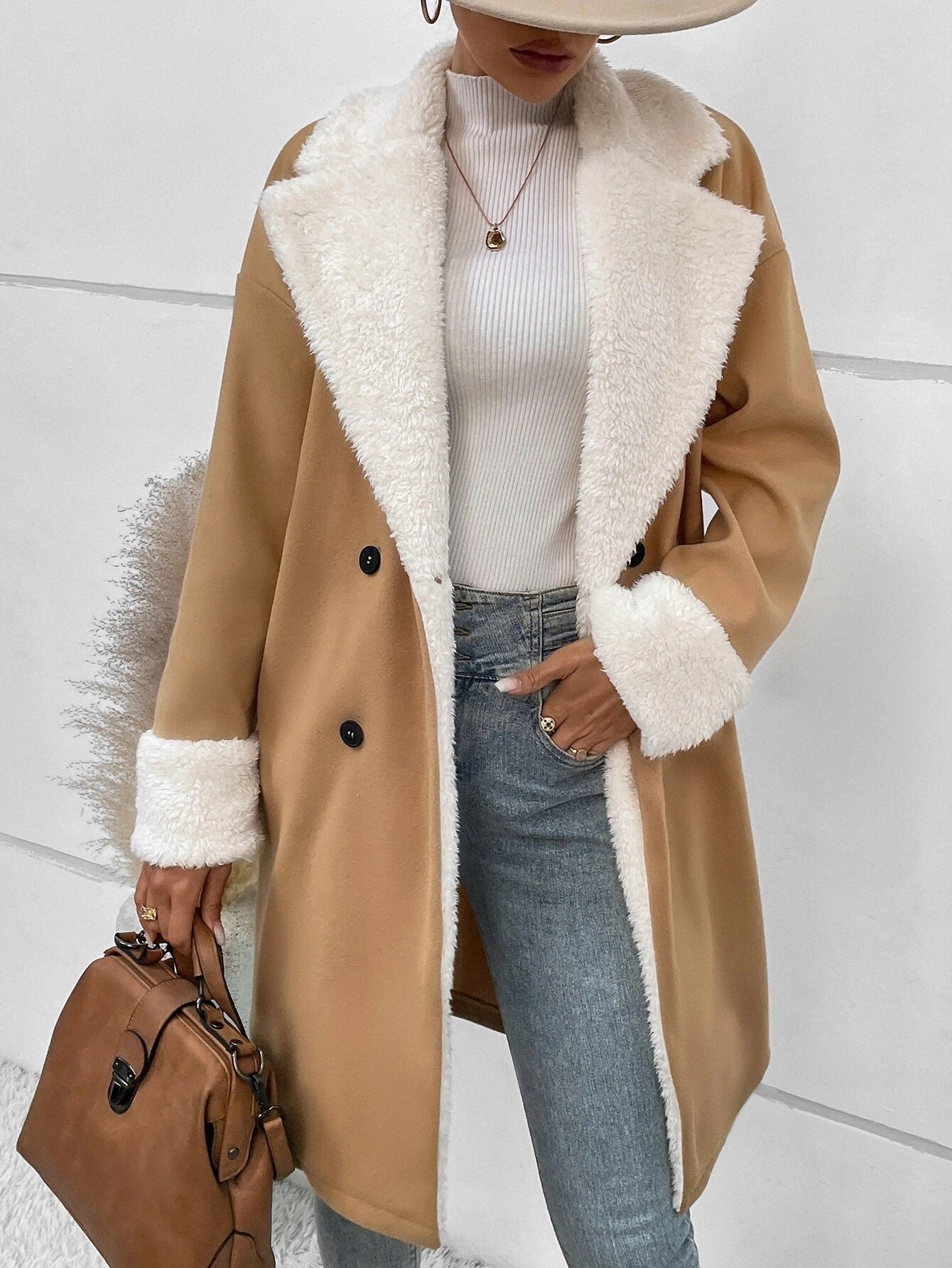 Leisure Commute Woolen Coat For Women - Babyvera