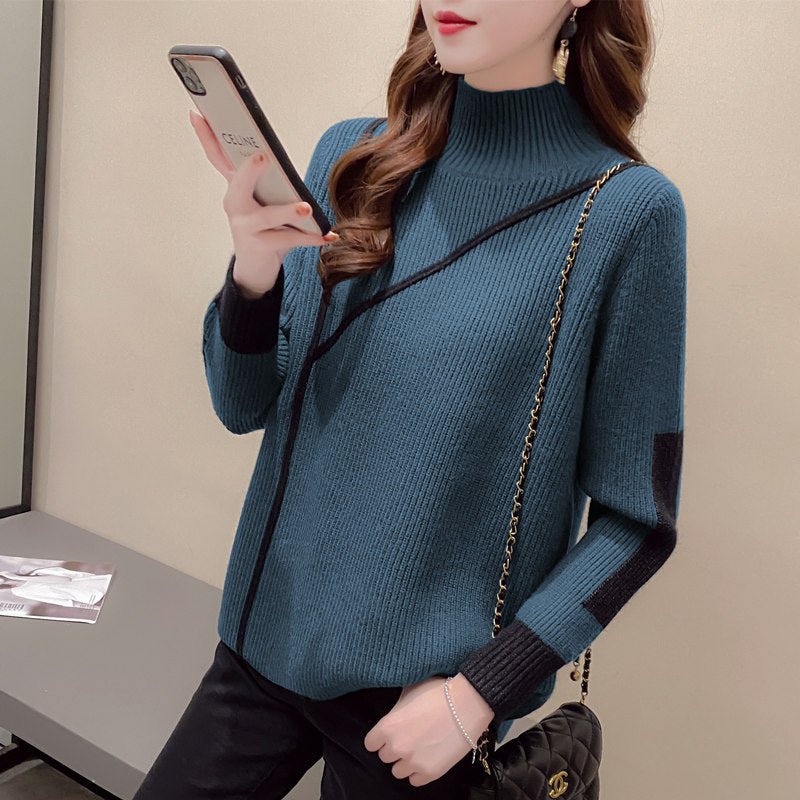 Loose-fitting Pullover Sweater - Babyvera