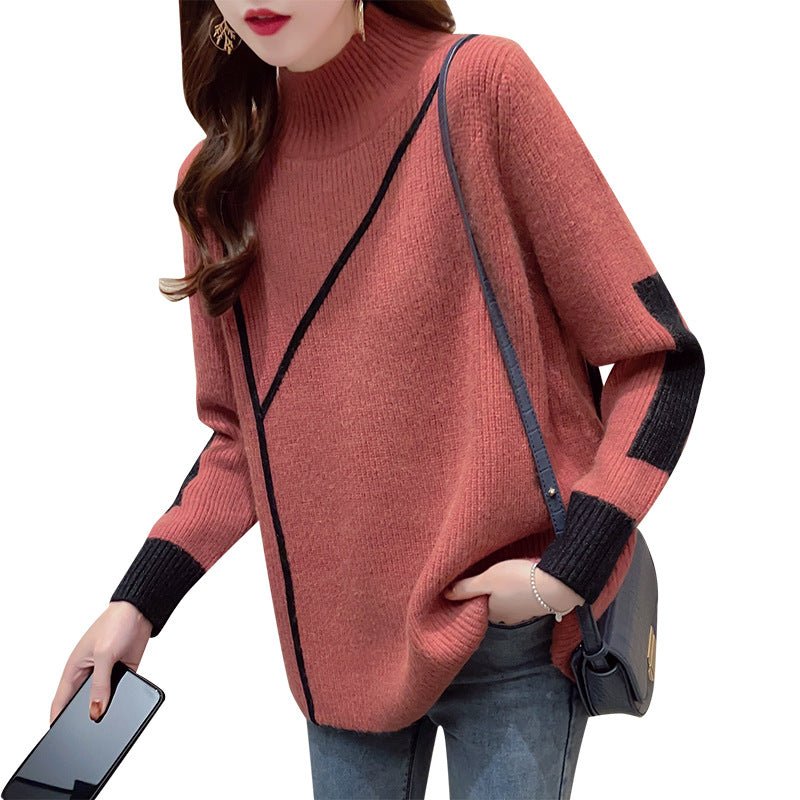 Loose-fitting Pullover Sweater - Babyvera