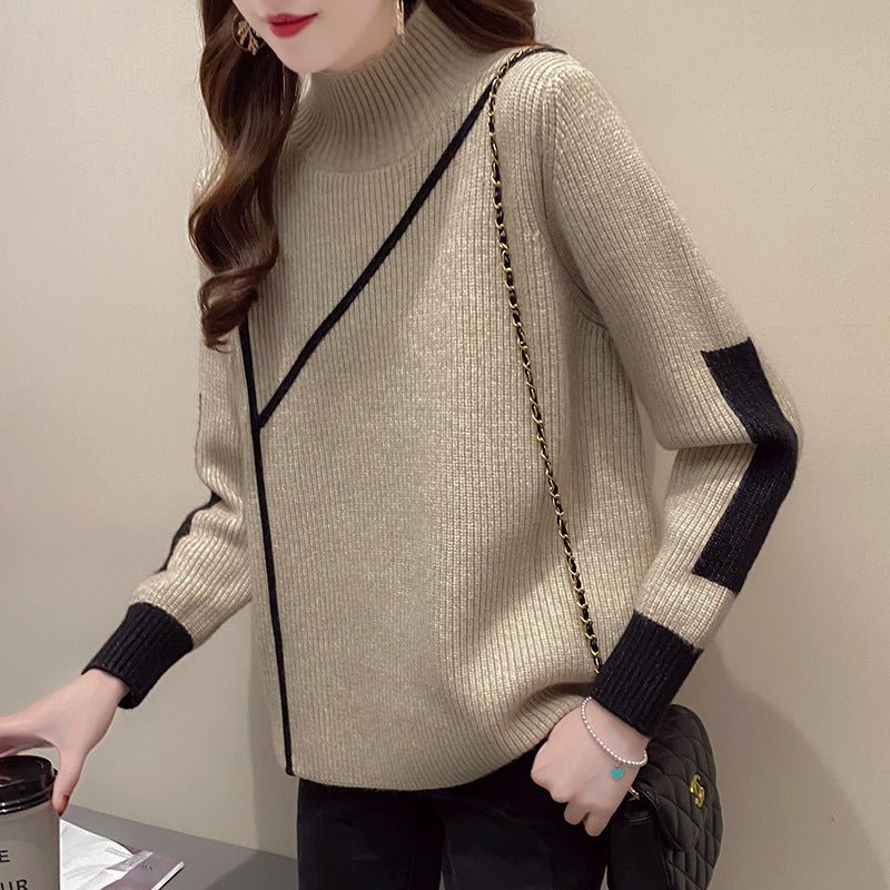Loose-fitting Pullover Sweater - Babyvera