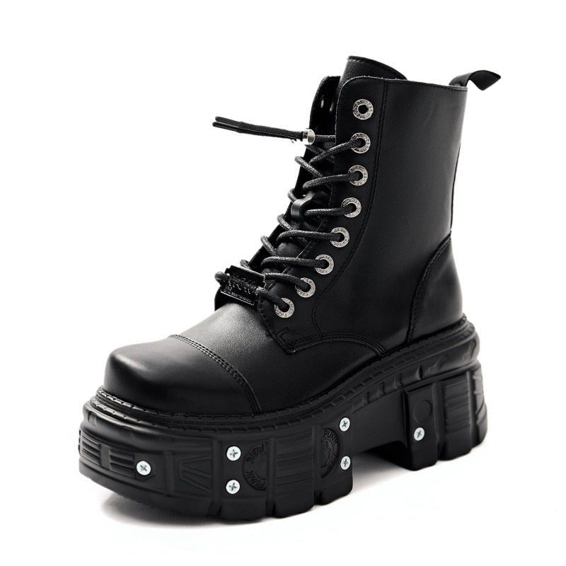 Martin Boots New Women's Punk Style Small Leather Shoes - Babyvera