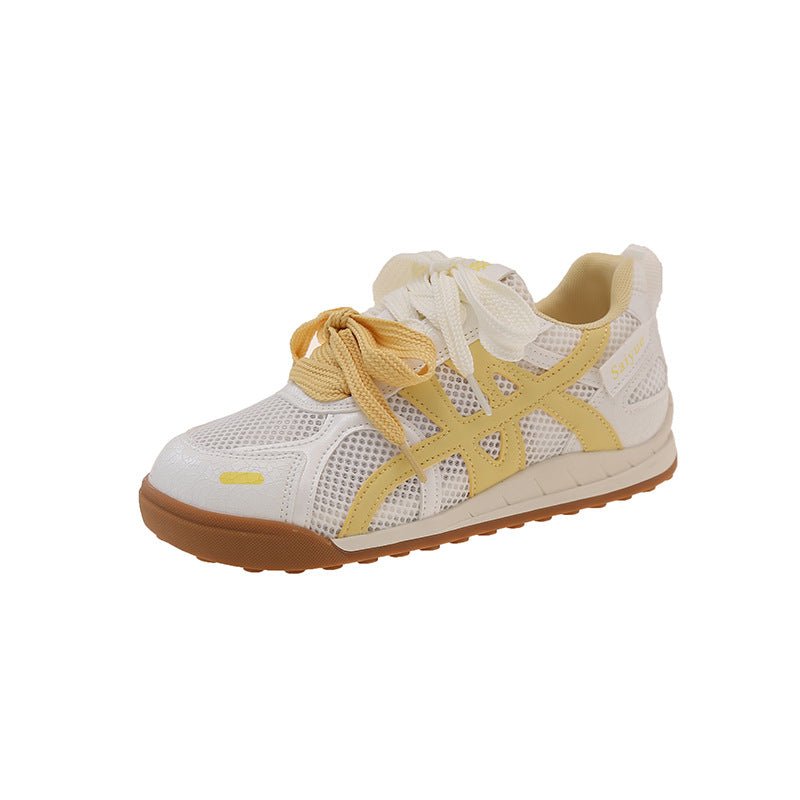 Mesh Breathable German Training Shoes Women's All - match Casual Easy Wear Borad Shoe - Babyvera
