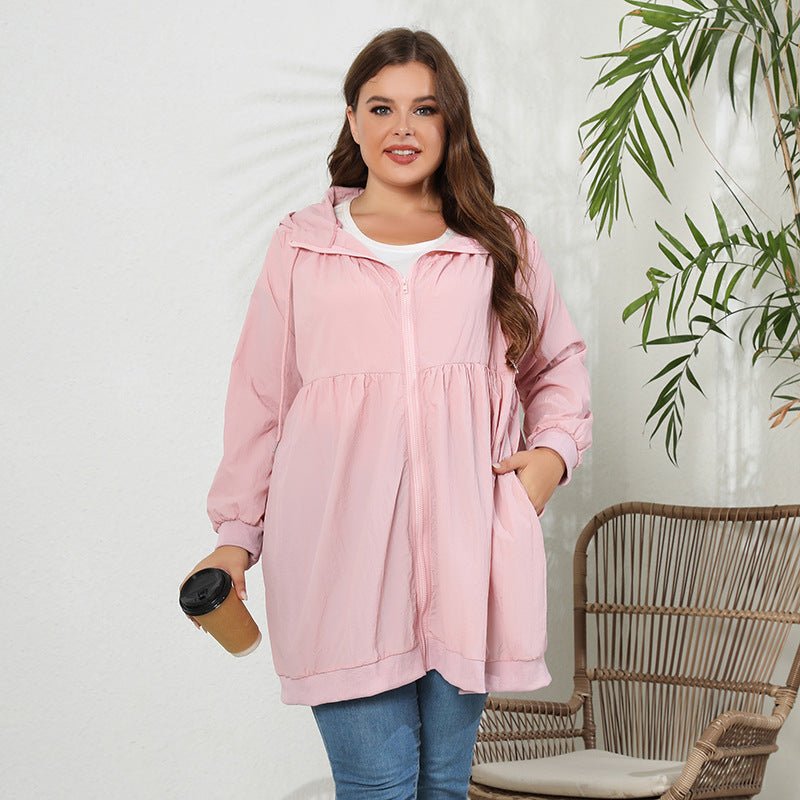 Mid-length Loose Versatile Coat Women - Babyvera
