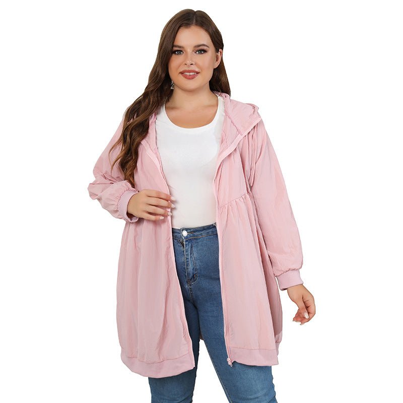 Mid-length Loose Versatile Coat Women - Babyvera