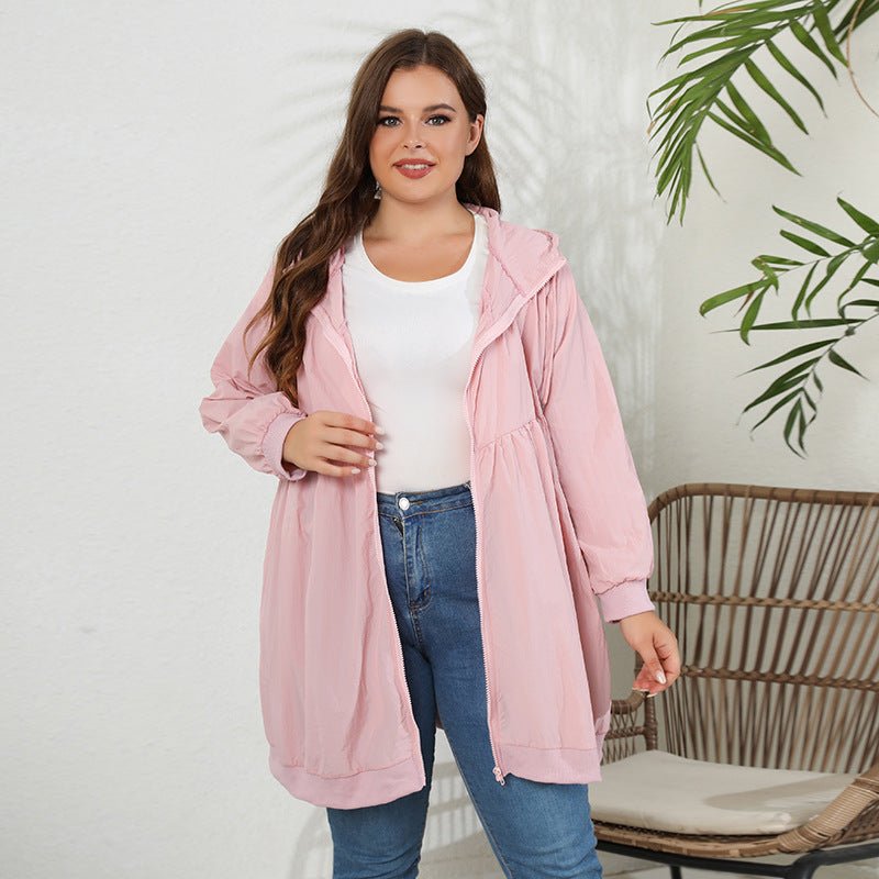 Mid-length Loose Versatile Coat Women - Babyvera