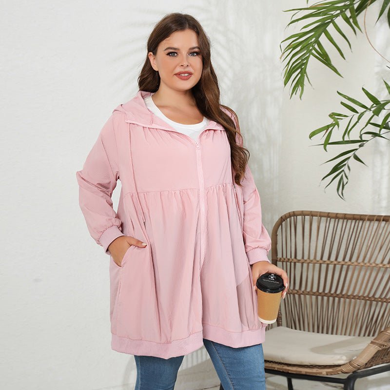 Mid-length Loose Versatile Coat Women - Babyvera