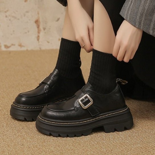 New Chunky - sole Retro Loafer Boots - Babyvera
