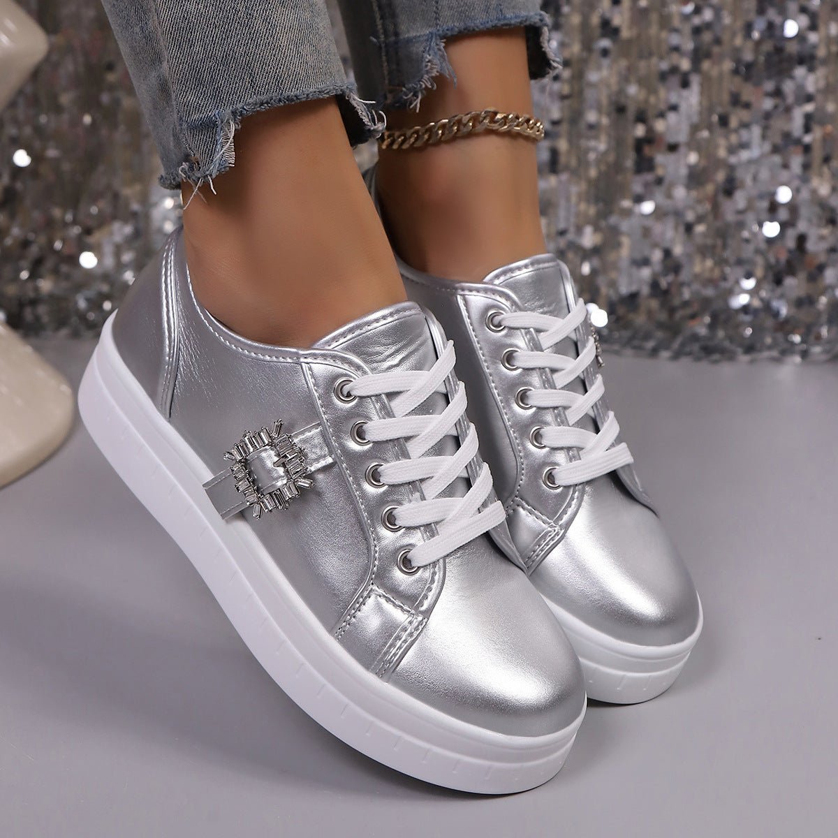 New Soft Bottom Leather Sports Women's Shoes - Babyvera