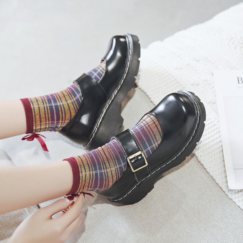 New - style Vintage Buckle Mary Jane Shoes - Babyvera