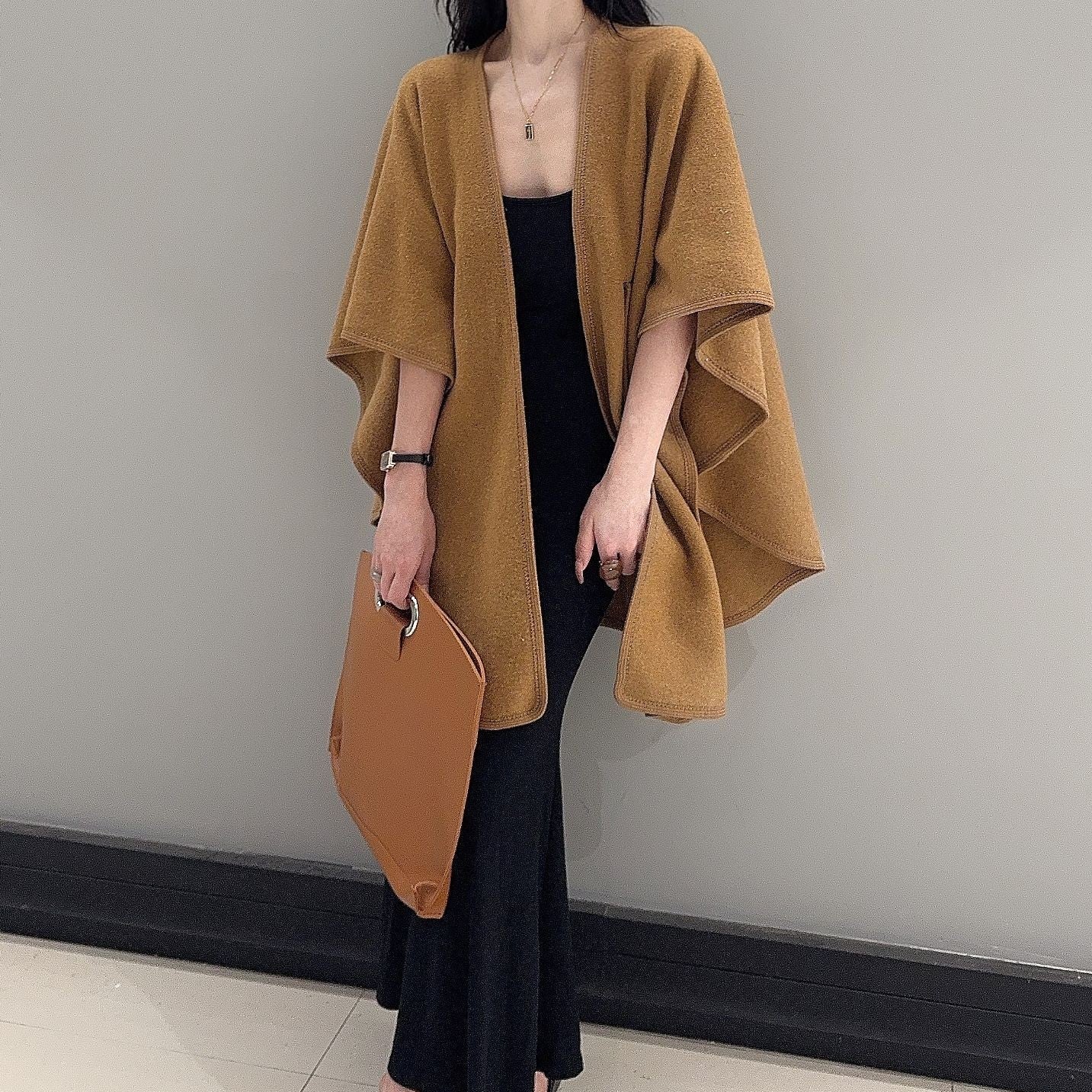 Oversized Knitted Cardigan Baggy Coat Women - Babyvera