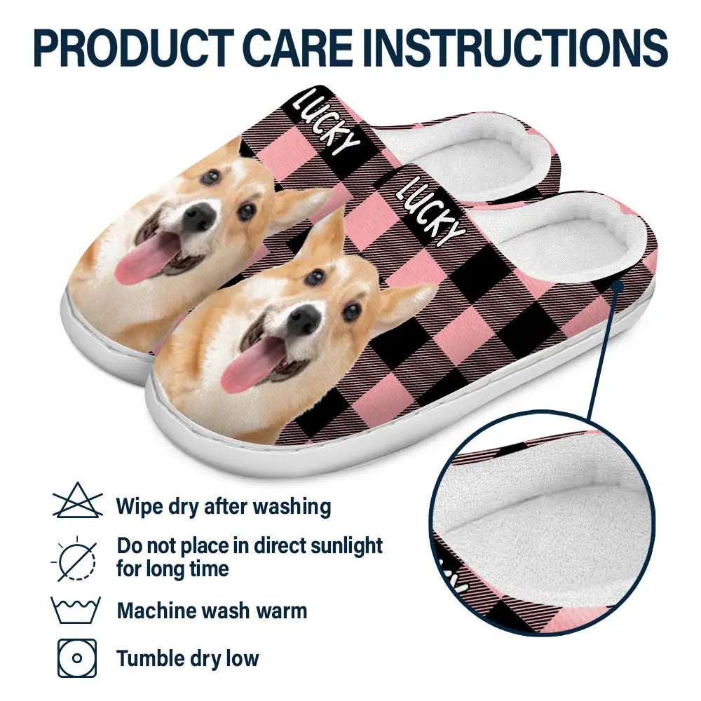 Personalized Patterned Cotton Slippers - Babyvera