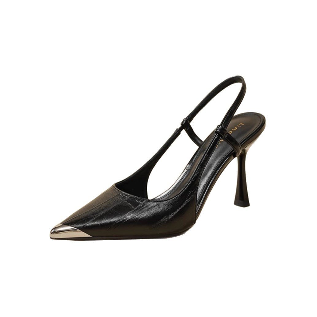 Pointed - toe Color - block Stiletto Heels For Women - Babyvera