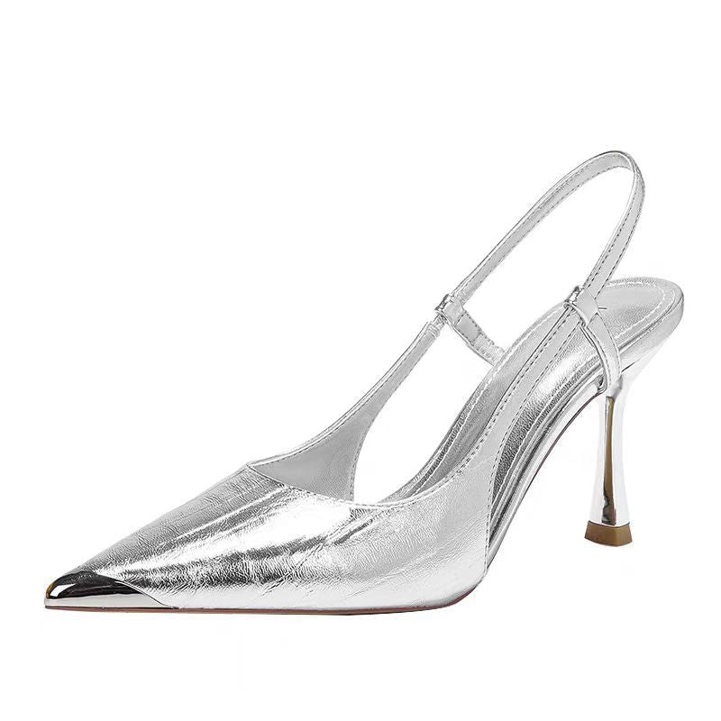 Pointed - toe Color - block Stiletto Heels For Women - Babyvera