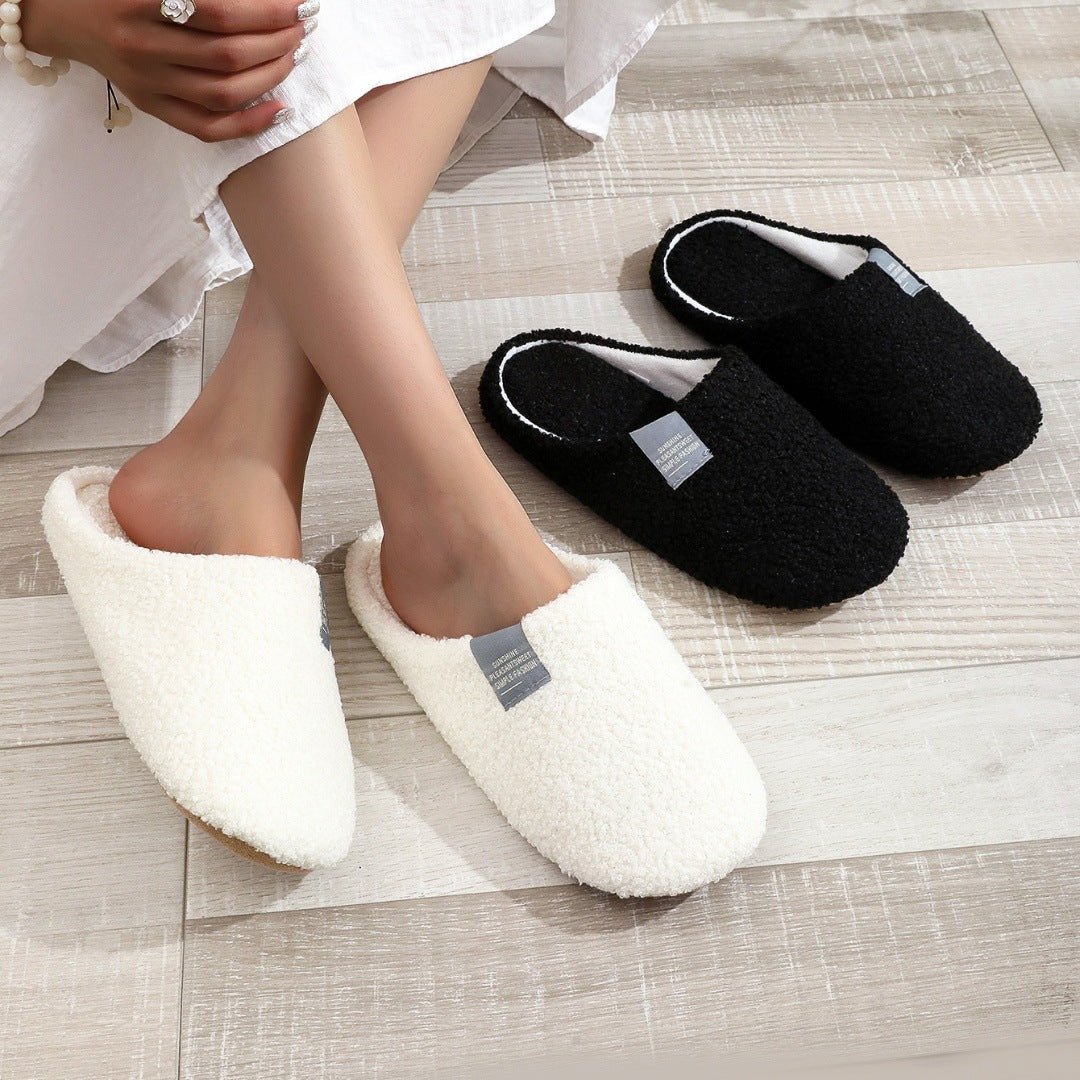 Simple, Lightweight And Silent Indoor Couple Slippers - Babyvera