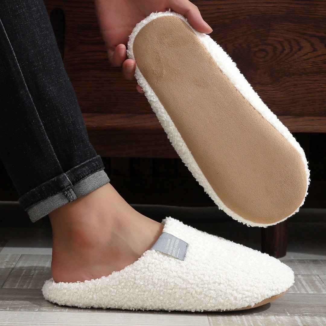 Simple, Lightweight And Silent Indoor Couple Slippers - Babyvera