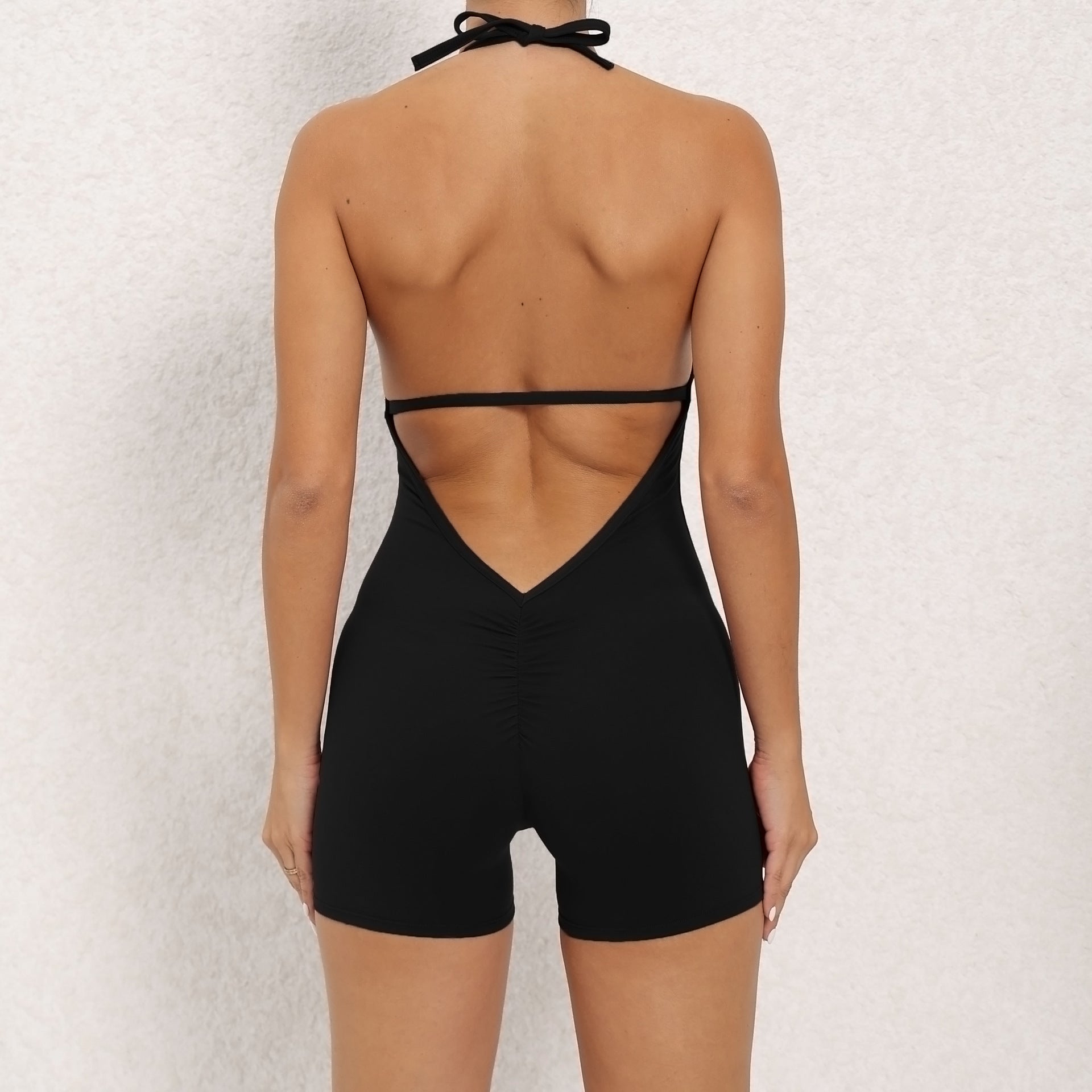 Skinny Peach Hip Jumpsuit Beauty Back Yoga Pants - Babyvera