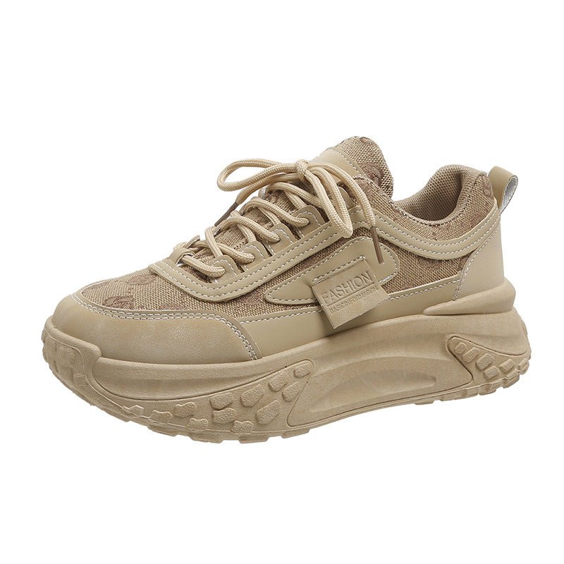 Spring New Breathable All - matching Platform Running Shoes Women - Babyvera