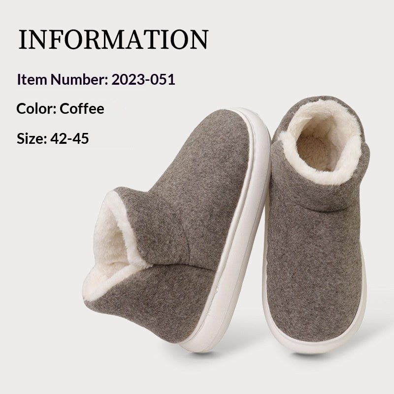 Thick - soled High - top Insulated Postpartum Shoes - Babyvera
