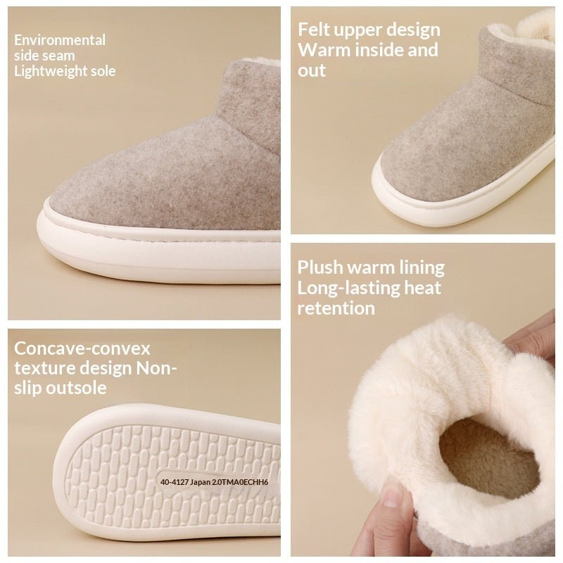 Thick - soled High - top Insulated Postpartum Shoes - Babyvera