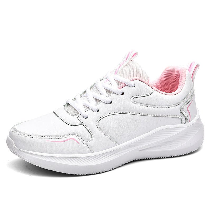 Waterproof Leather Soft Bottom Casual Sneaker Women - Babyvera