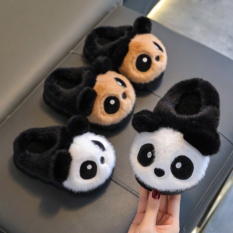 Winter Cotton Slippers For Children Warm And Fleece - lined Cotton Shoes - Babyvera