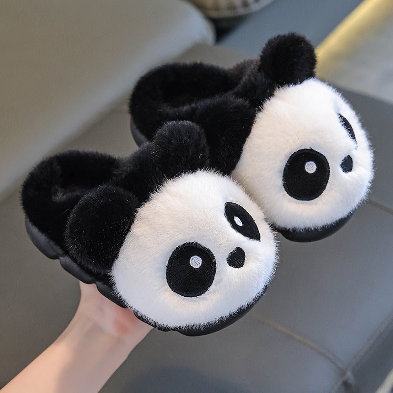 Winter Cotton Slippers For Children Warm And Fleece - lined Cotton Shoes - Babyvera