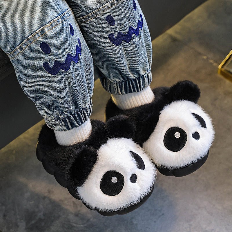 Winter Cotton Slippers For Children Warm And Fleece - lined Cotton Shoes - Babyvera