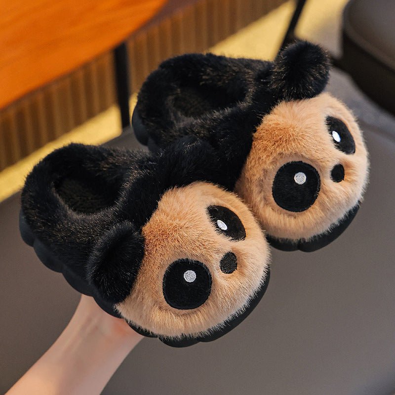 Winter Cotton Slippers For Children Warm And Fleece - lined Cotton Shoes - Babyvera