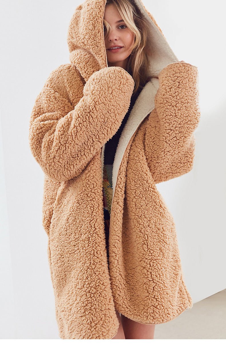 Women Terry Double Sided Lazy Coat - Babyvera