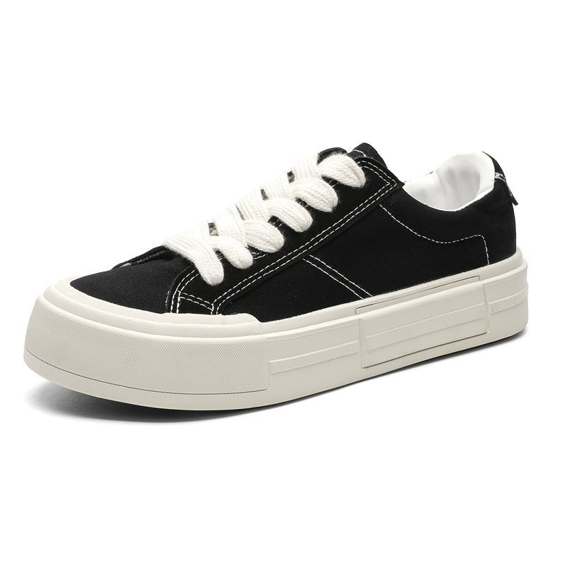 Women's Canvas Platform Casual Sports Skate Shoes - Babyvera