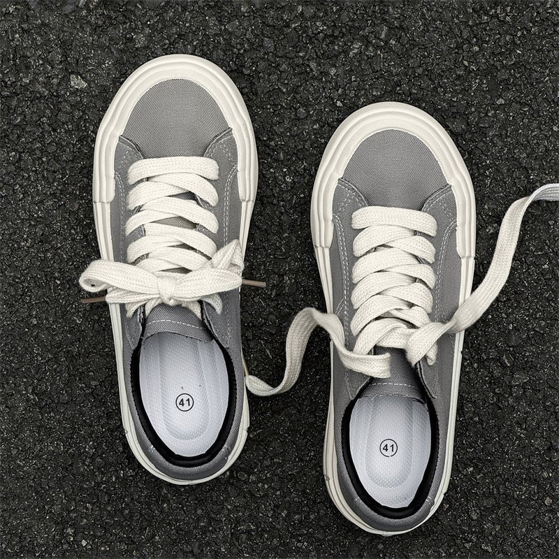 Women's Canvas Platform Casual Sports Skate Shoes - Babyvera