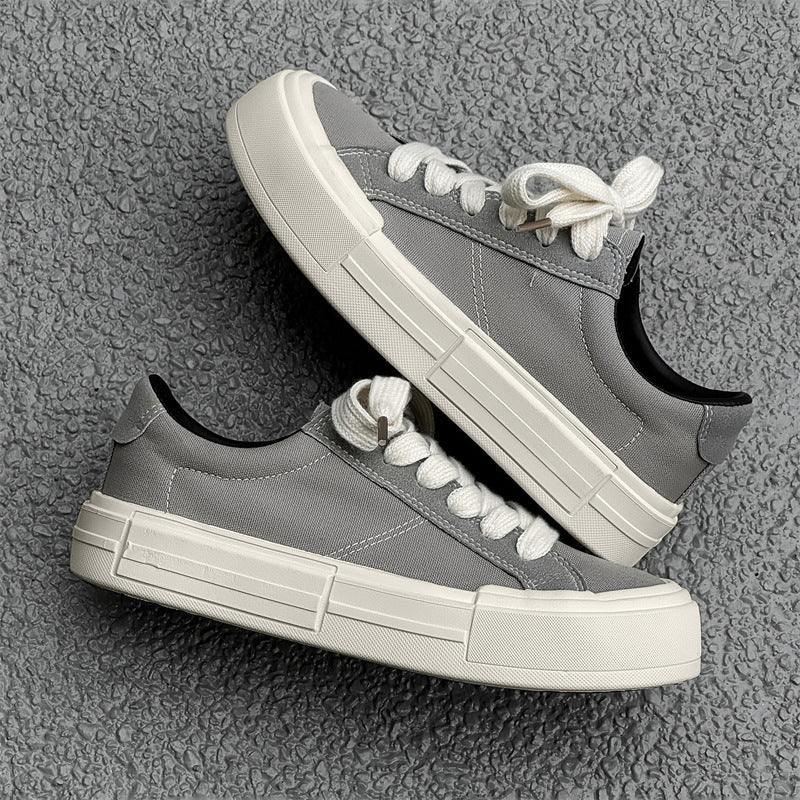 Women's Canvas Platform Casual Sports Skate Shoes - Babyvera