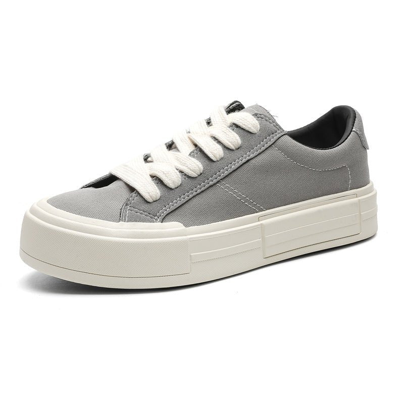 Women's Canvas Platform Casual Sports Skate Shoes - Babyvera