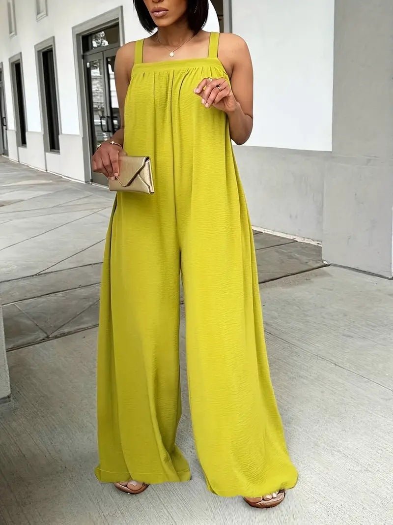 Women's Casual Wide-leg Jumpsuit - Babyvera