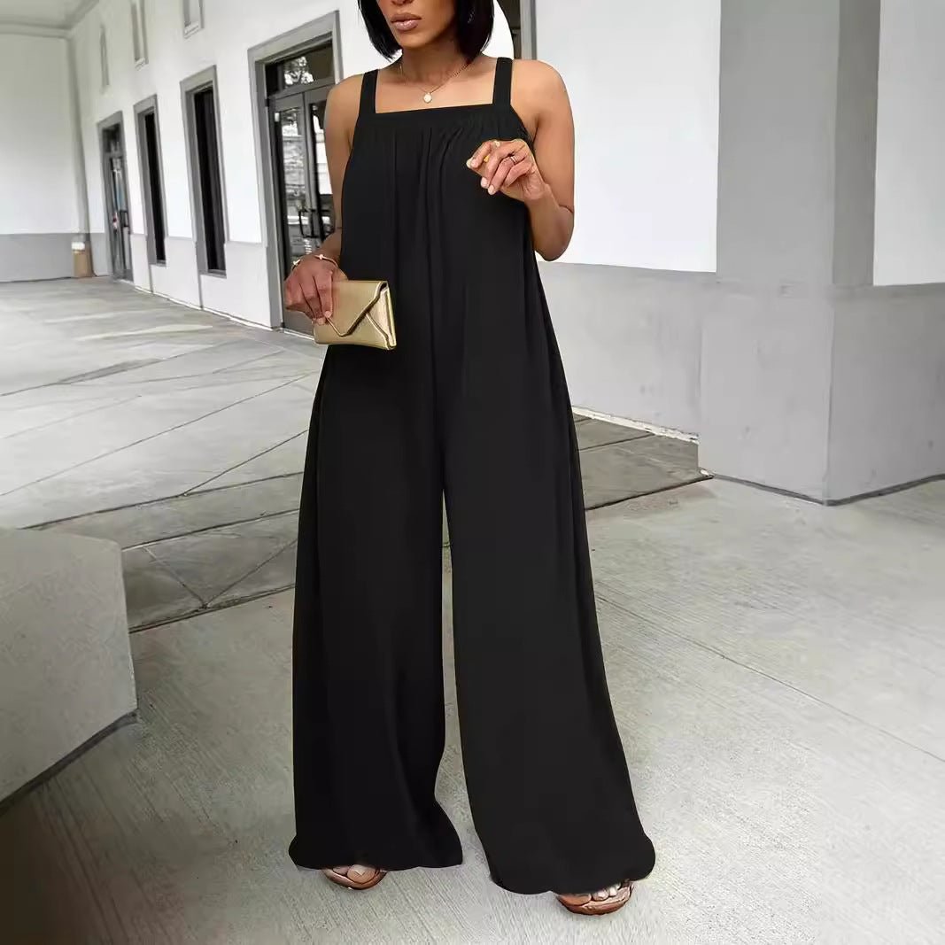 Women's Casual Wide-leg Jumpsuit - Babyvera
