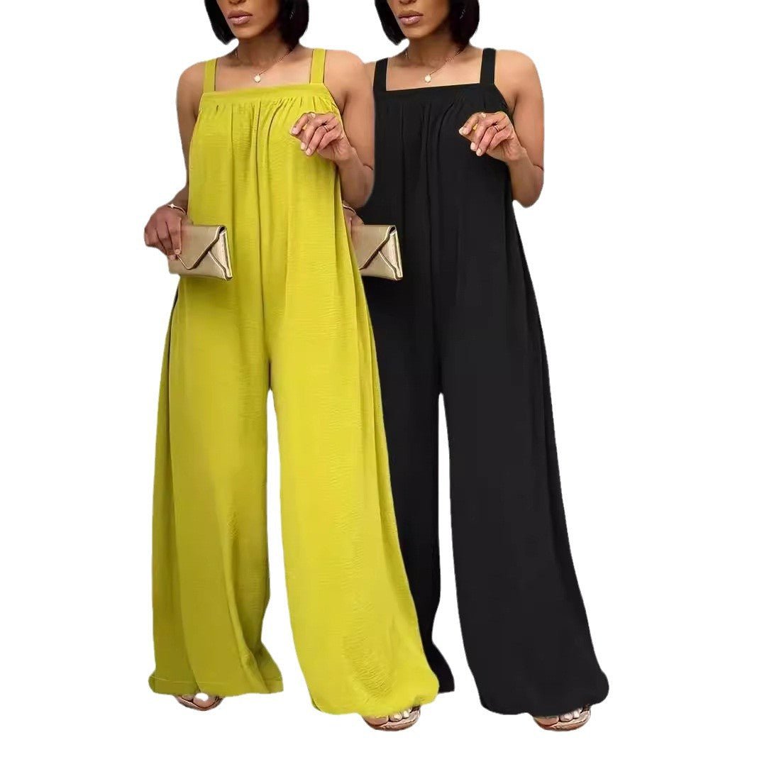 Women's Casual Wide-leg Jumpsuit - Babyvera