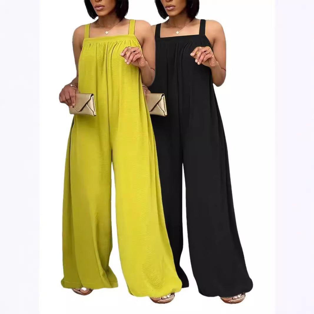 Women's Casual Wide-leg Jumpsuit - Babyvera