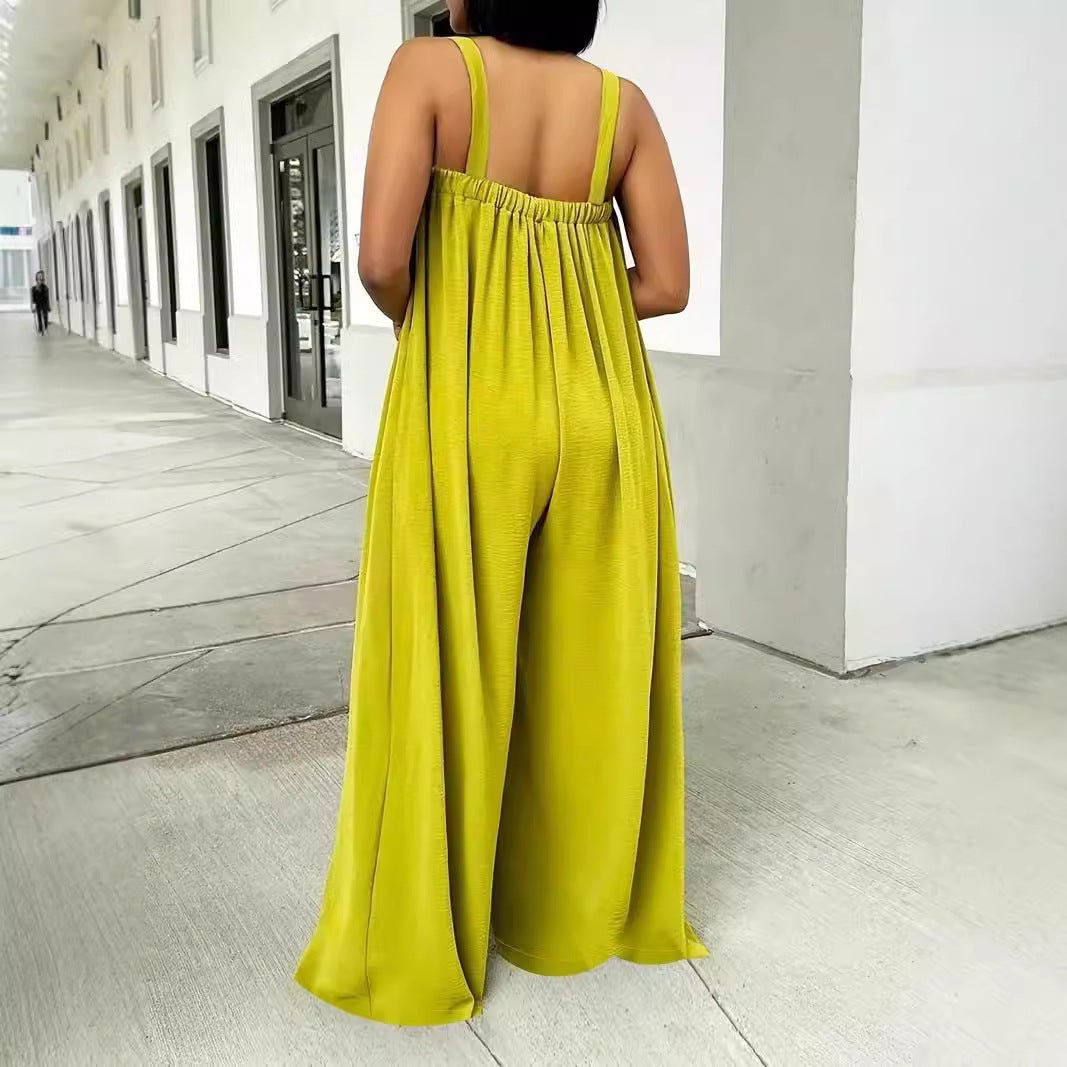 Women's Casual Wide-leg Jumpsuit - Babyvera