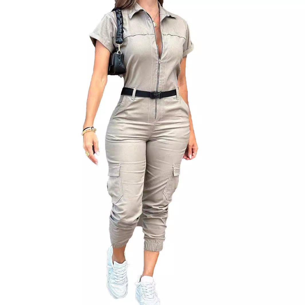 Women's Casual Work Clothes Jumpsuit - Babyvera