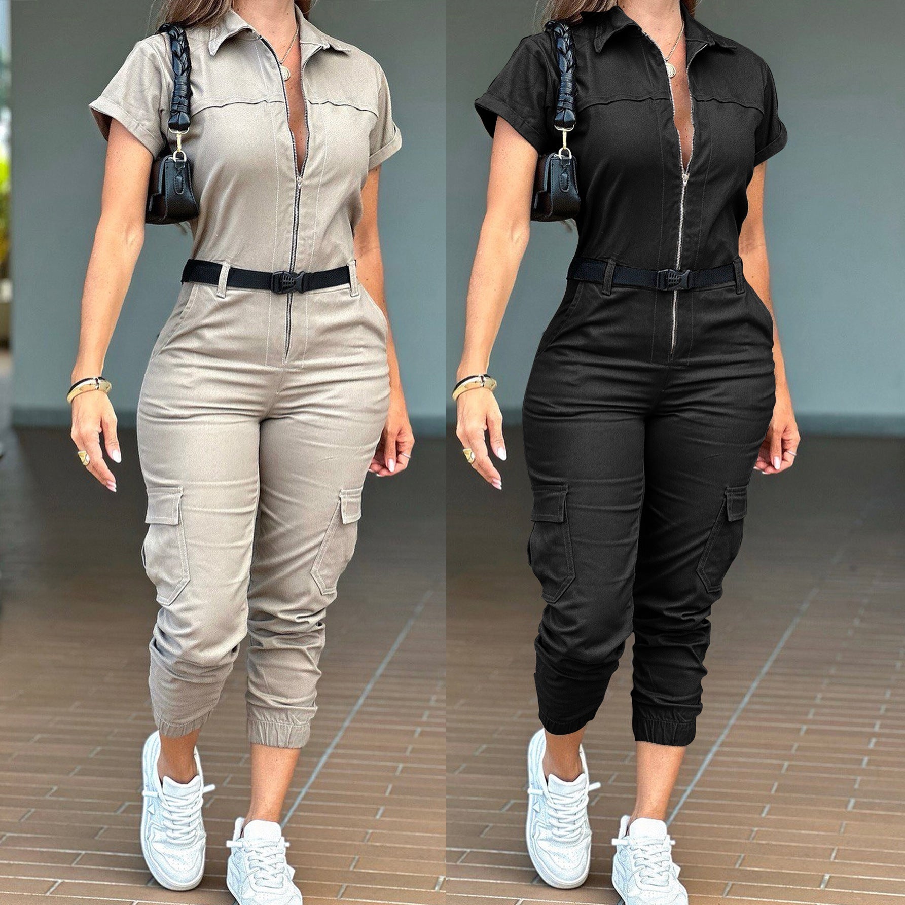 Women's Casual Work Clothes Jumpsuit - Babyvera