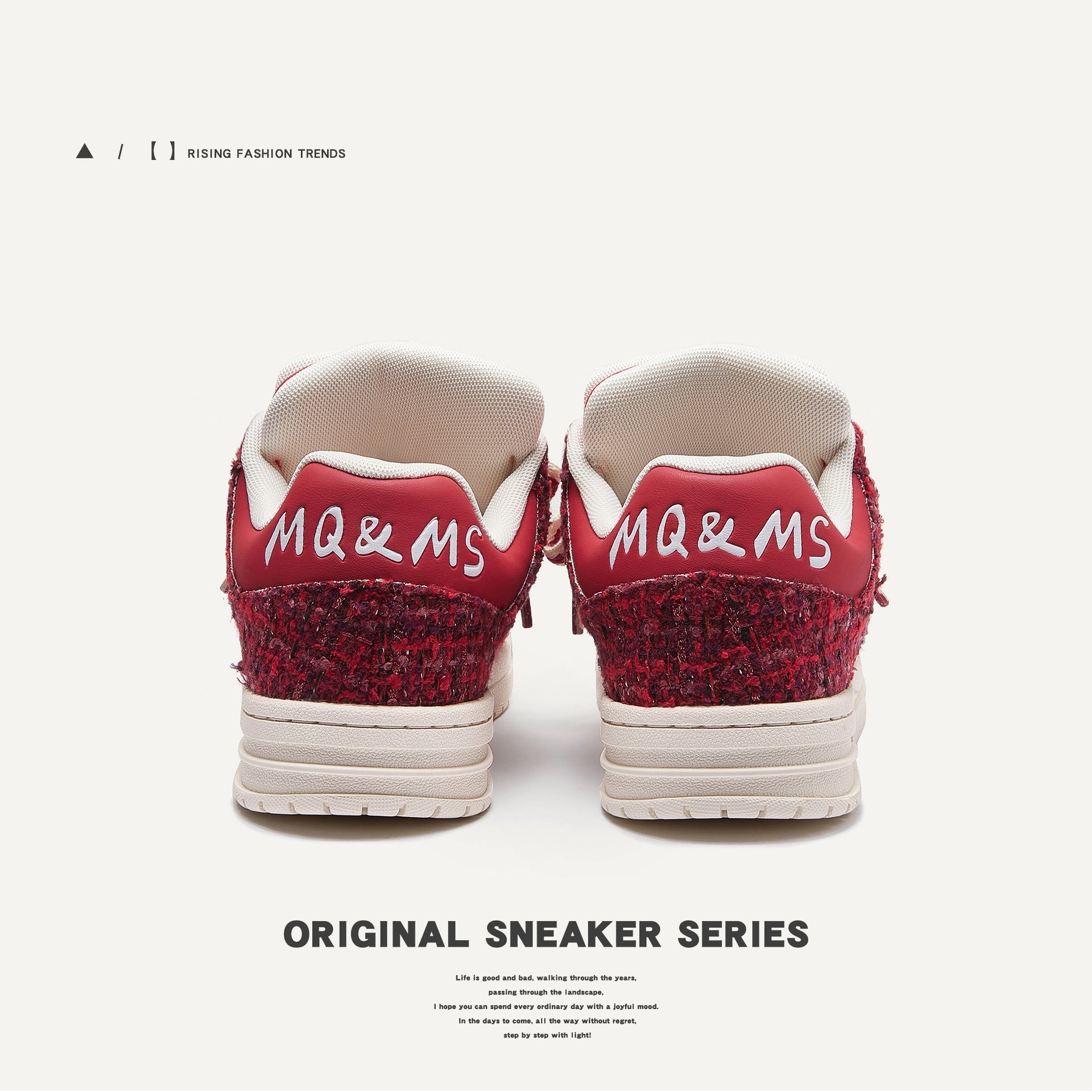 Women's Creative All - match Printed Flat Sneakers - Babyvera