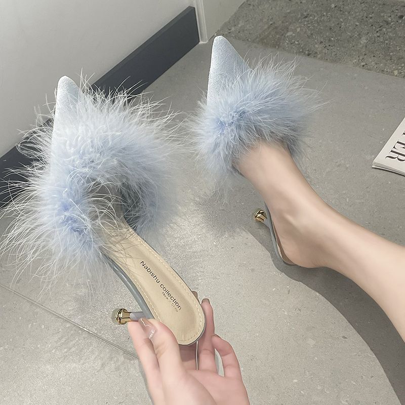 Women's Fashionable And Versatile Pointed - toe Slippers - Babyvera